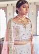 Attractive Off White Lehenga Choli